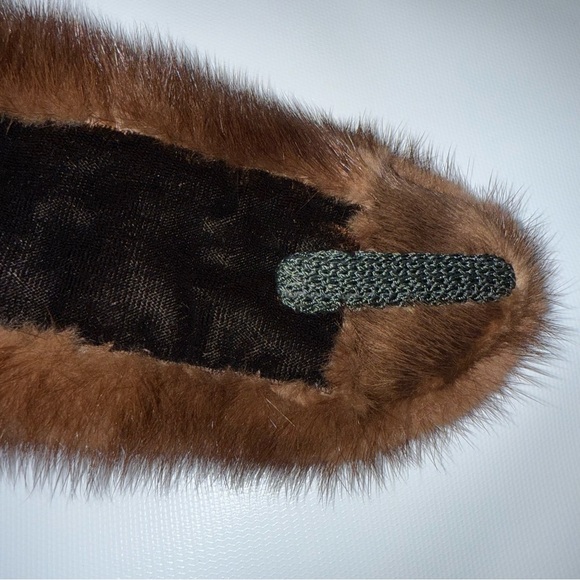 Vintage Betmar Elegant Brown‎ Fur Hat and Scarf Set main image 7